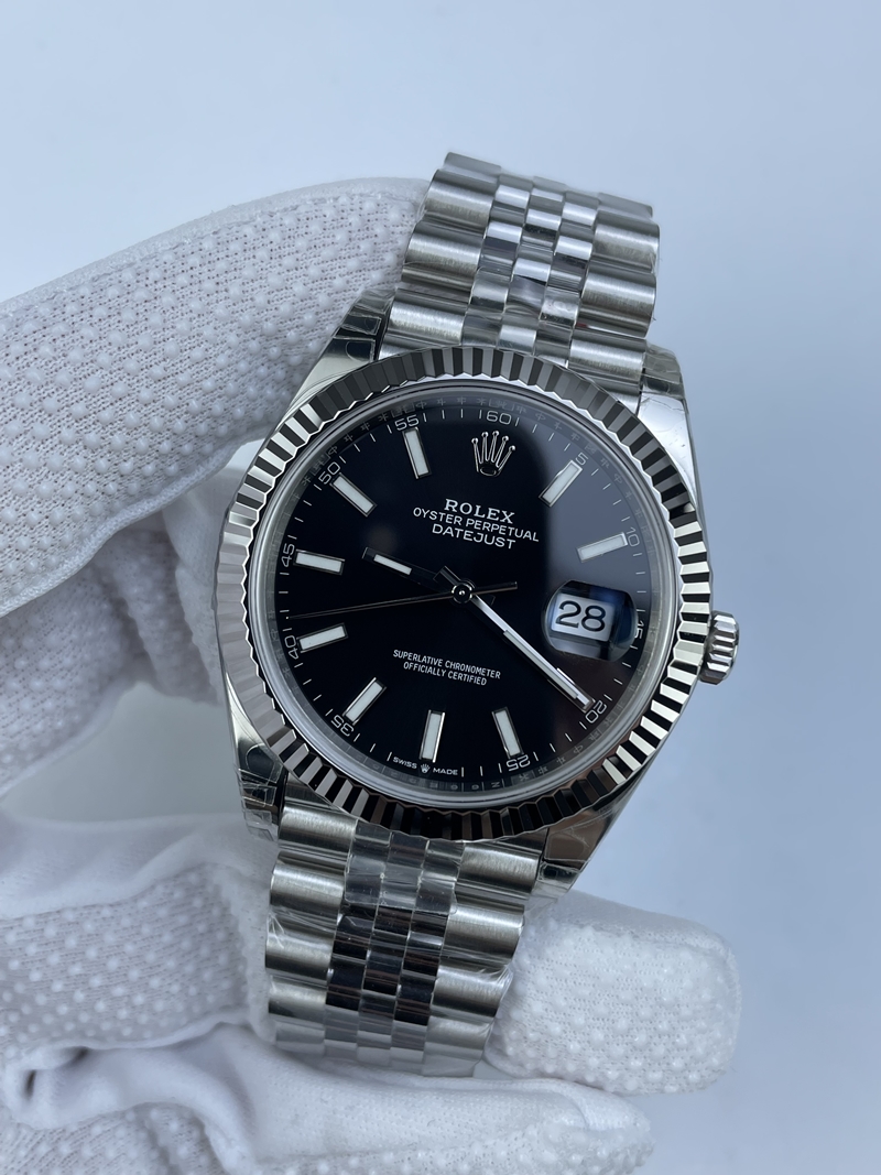 (준비완료/특급배송)NO.2877/ VS공장 롤렉스 데이저스트 41미리 블랙 바인덱스 쥬빌레 플루티드