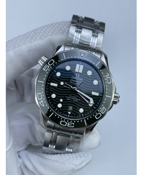 (준비완료/특급배송)NO.2932/VS공장 오메가 씨마스터 다이버 300M 스틸 그린다이얼 브레이슬릿V4 VS8800 (최신무브업버전)