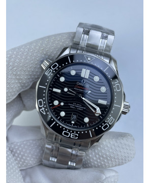 (준비완료/특급배송)NO.3123/VS공장 오메가 씨마스터 다이버 300 스틸 블랙다이얼V4 VS8800 (최신무브업버전)